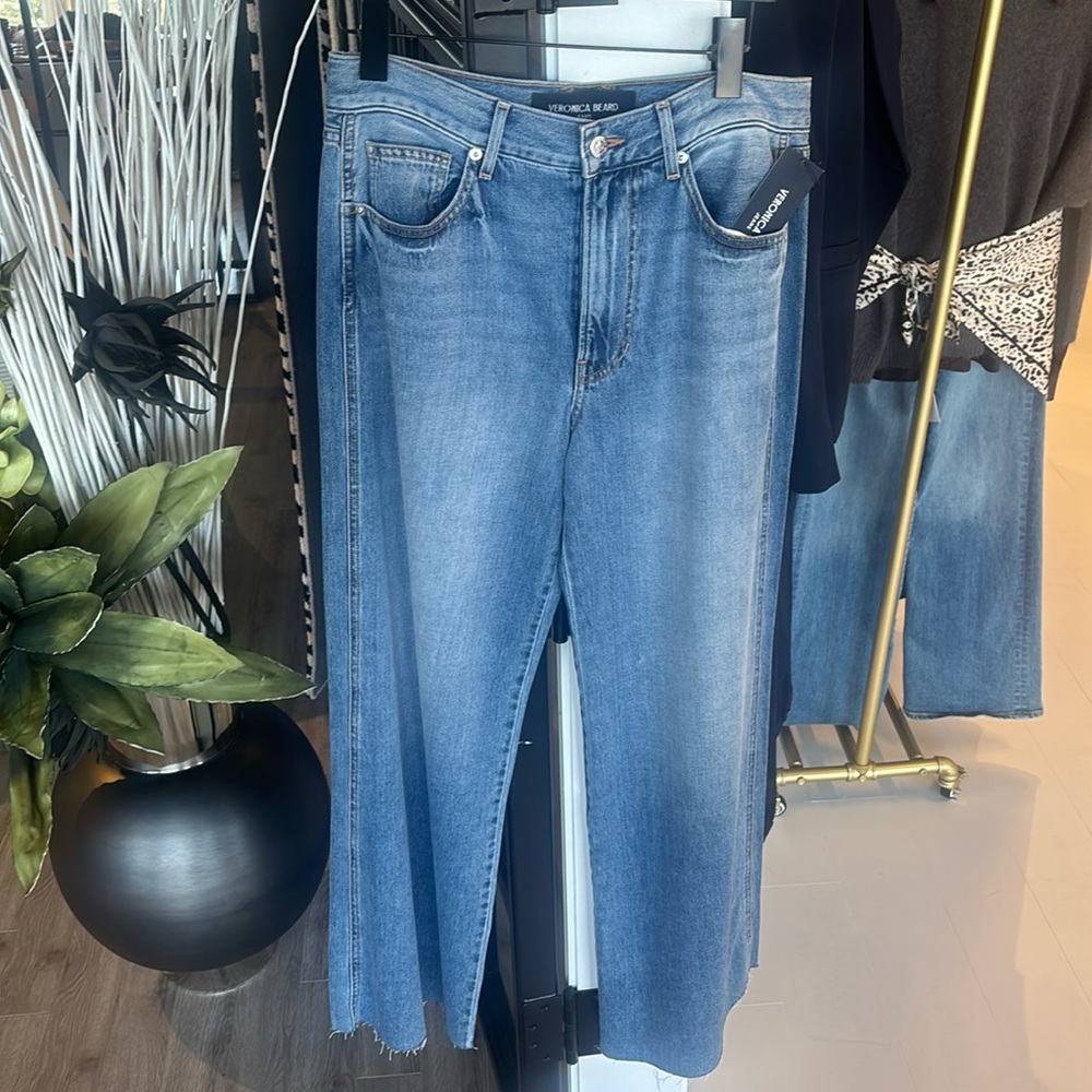 Veronica Beard Kasey Jeans in Dusted Glare